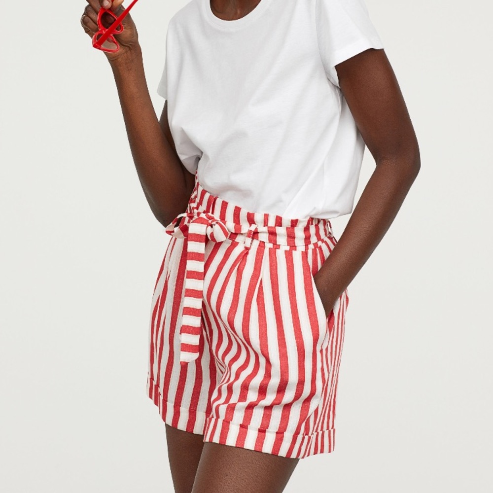 H&M Linen Shorts